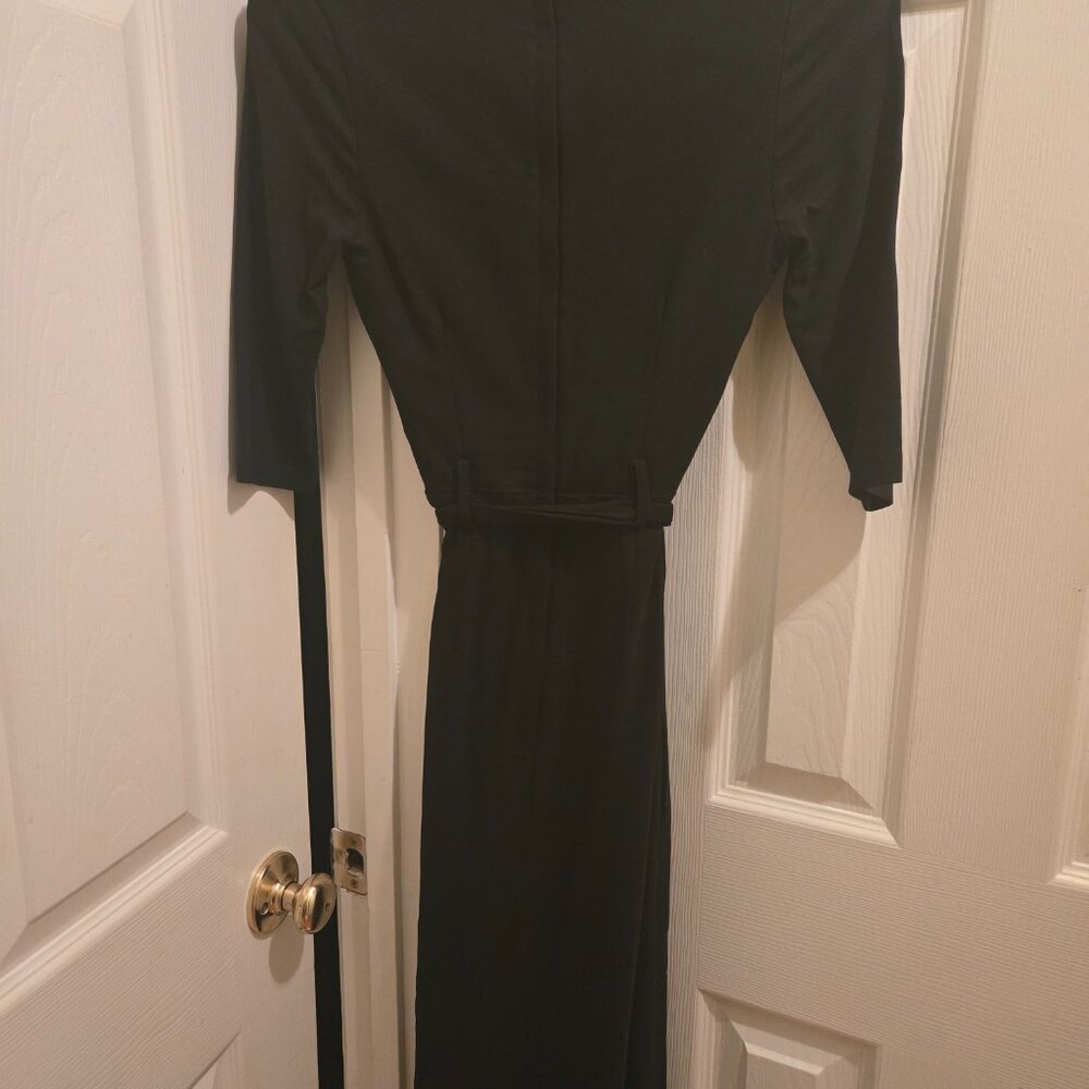 Collectif Meadow pencil dress, Black, Size XS/UK 8, BNWT - Picture 4 of 5